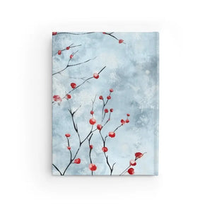 Winter Berry Journal - Floral Hardcover Notebook - Dipaliz - Journals