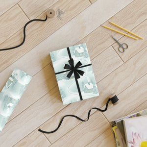 Winter Wrapping Paper – Satin Art Snowfall - Dipaliz