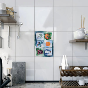 Winter Charm Ceramic – Snowman Photo 6x6 Tile - Dipaliz - Wall Tiles