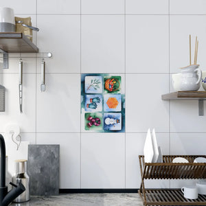 Winter Charm Ceramic – Snowman Photo 6x6 Tile - Dipaliz - Wall Tiles