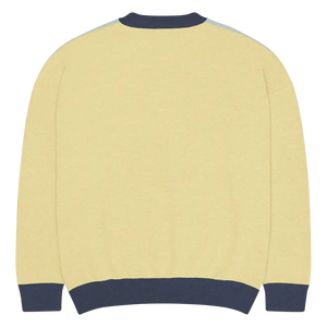 Knitted Crew Neck Sweater - Snowflake Colorblock Winter - Dipaliz - Sweaters