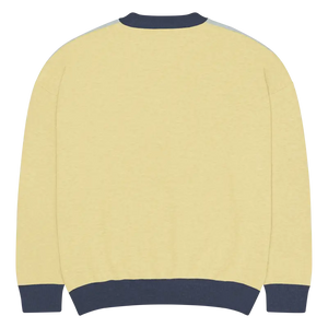 Knitted Crew Neck Sweater - Snowflake Colorblock Winter - Dipaliz - Sweaters