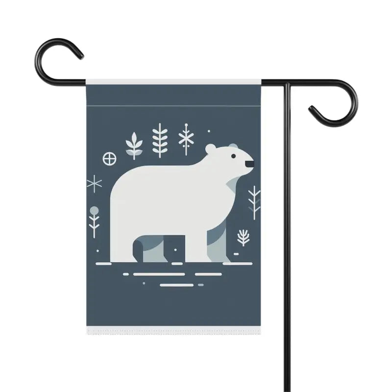 Winter Wonderland Polar Bear House Banner for Home & Garden - Decor