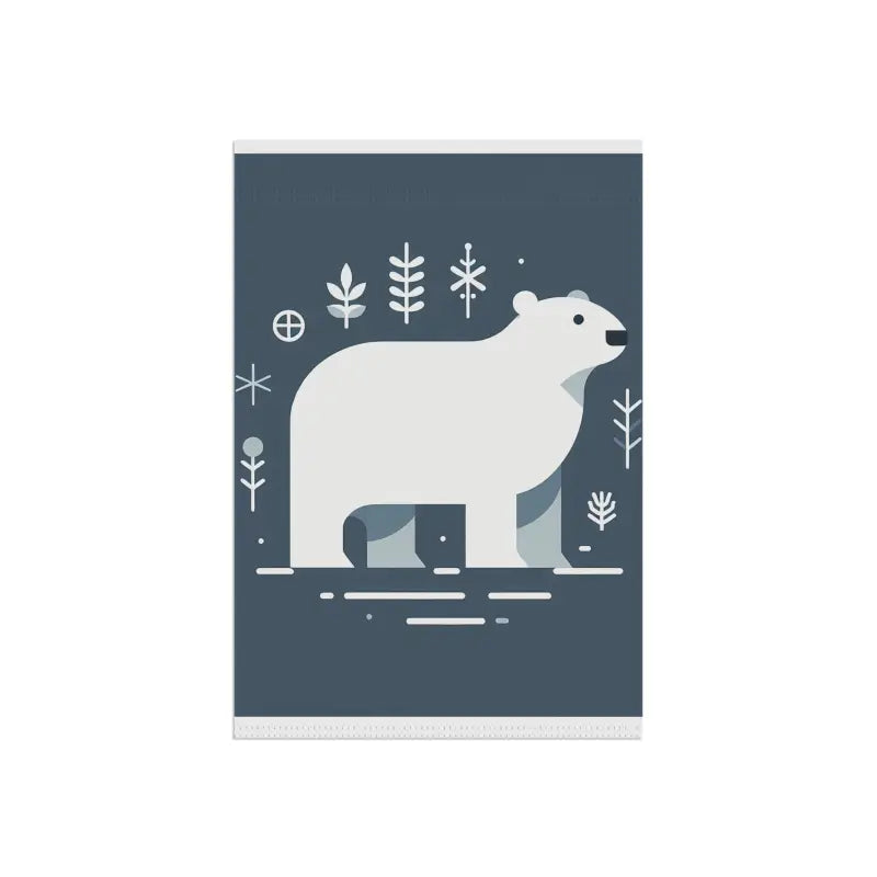 Winter Wonderland Polar Bear House Banner for Home & Garden - Decor