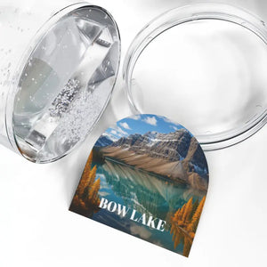 Winter Wonderland Snow Globe with Acrylic Glitter Flakes - Dipaliz - 3.5’’ × 3.4’’ - Globes