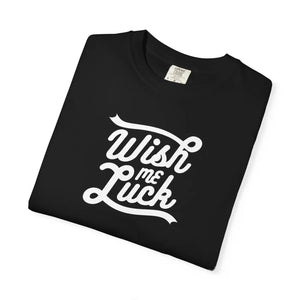 Relaxed Garment Dyed Tee Wish me Luck Cotton - Dipaliz - T-shirts