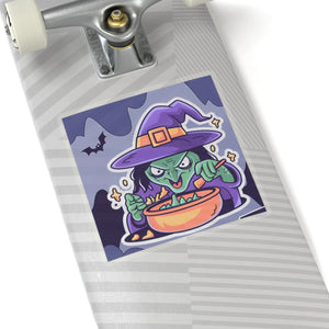 Witch Cooking Kiss-cut Stickers - Vinyl Cauldron - Dipaliz - Decorative