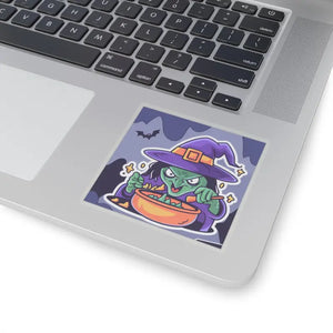 Witch Cooking Kiss-cut Stickers - Bold Magical Charm - Dipaliz - 3’’ × / Transparent - Decorative
