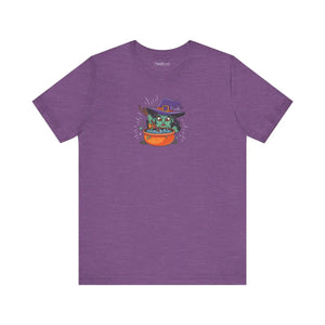 Soft Jersey Short Sleeve Witch Tee - Halloween - Dipaliz - T-shirts