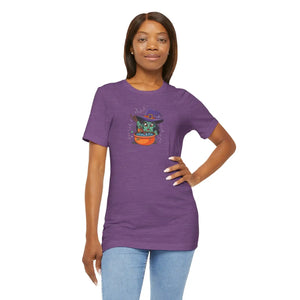 Soft Jersey Short Sleeve Witch Tee - Halloween - Dipaliz - T-shirts