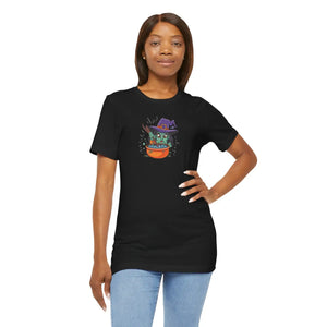 Soft Jersey Short Sleeve Witch Tee - Halloween - Dipaliz - T-shirts