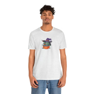 Soft Jersey Short Sleeve Witch Tee - Halloween - Dipaliz - T-shirts