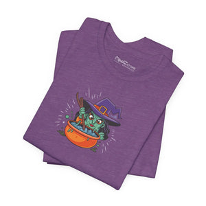 Soft Jersey Short Sleeve Witch Tee - Halloween - Dipaliz - T-shirts