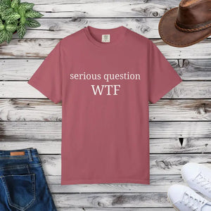 Funny Graphic Tee - Instant Giggles Soft Comfort - Dipaliz - Crimson / s - T-shirts