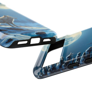 Moonlit Wolf Design Phone Case - Bold Wild Style - Dipaliz - Mobile Cases