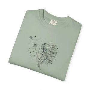 Woman and Dandelions Dreams Comfort Tee Cotton - Dipaliz - T-shirts