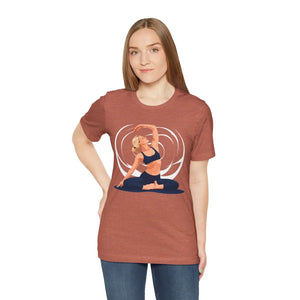 Ultra Soft Yoga Unisex Jersey - Zen Vibes Cotton Tee - Dipaliz - T-shirts