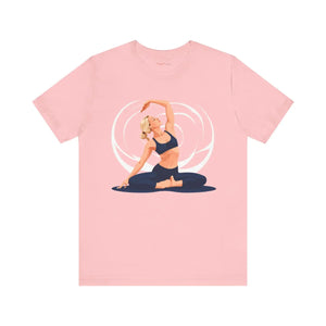Ultra Soft Yoga Unisex Jersey - Zen Vibes Cotton Tee - Dipaliz - T-shirts