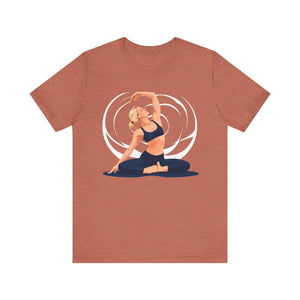 Ultra Soft Yoga Unisex Jersey - Zen Vibes Cotton Tee - Dipaliz - T-shirts