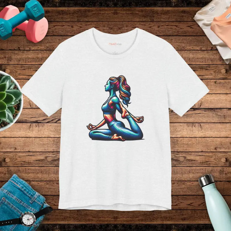 Unisex Yoga Tee: Perfect Fit for Every Music Lover - Ash / s T-shirt