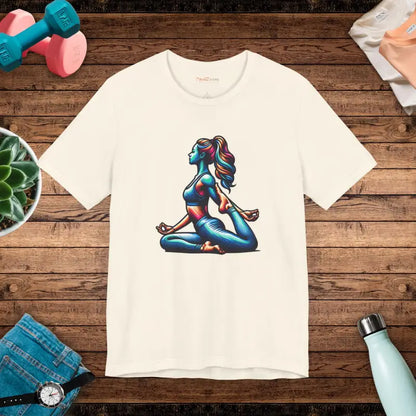 Unisex Yoga Tee: Perfect Fit for Every Music Lover - Natural / s T-shirt