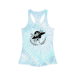 Vibrant Women’s Tie Dye Racerback - Bold Patterns - Dipaliz - Tank Tops