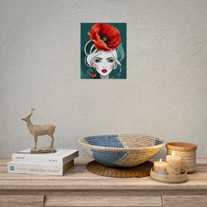 Poppy Flower Art Prints – Multiple Orientations - Dipaliz - Posters & Visual Artwork