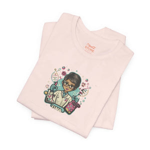 Soft Cotton Unisex Jersey Short Sleeve Tee - Biology Lab - Dipaliz - T-shirts