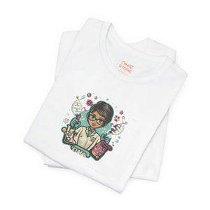 Soft Cotton Unisex Jersey Short Sleeve Tee - Biology Lab - Dipaliz - T-shirts