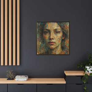 Vibrant Color Burst Framed Art Print - Portrait - Dipaliz - 32’’ x / Espresso / 1.25’’ - Prints