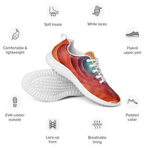 Geometric Women’s Athletic Shoes - Bright Pattern - Dipaliz - Sneakers