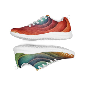 Geometric Women’s Athletic Shoes - Bright Pattern - Dipaliz - Sneakers