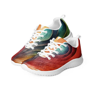 Geometric Women’s Athletic Shoes - Bright Pattern - Dipaliz - Sneakers