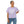 Oversized Muscle Tee Flowy Rolled Cuffs Lotus Print Dipaliz - T-shirts