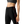 Women’s Black Joggers with Red Diamond Side Stripe | Athletic Pants - s