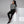 Women’s Black Joggers with Red Diamond Side Stripe | Athletic Pants - s