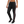 Women’s Black Joggers with Red Diamond Side Stripe | Athletic Pants - s