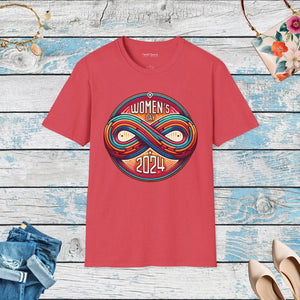 Eco-friendly Women’s Day Tee - Infinity Symbol Cotton - Dipaliz - T-shirts