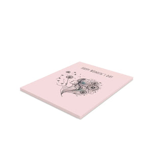 Dandelions Greeting Cards - Vintage Uncoated - Dipaliz - & Note