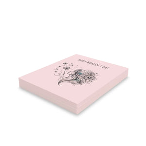 Dandelions Greeting Cards - Vintage Uncoated - Dipaliz - & Note