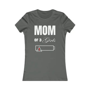 Women’s Favorite Tee - Ultra Soft Comfort Style - Three Girls - s / Asphalt - T-shirts