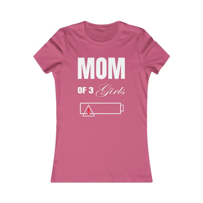 Discover Three Girls’ Favorite Featherlight Comfort Tee - s / Berry T-shirt