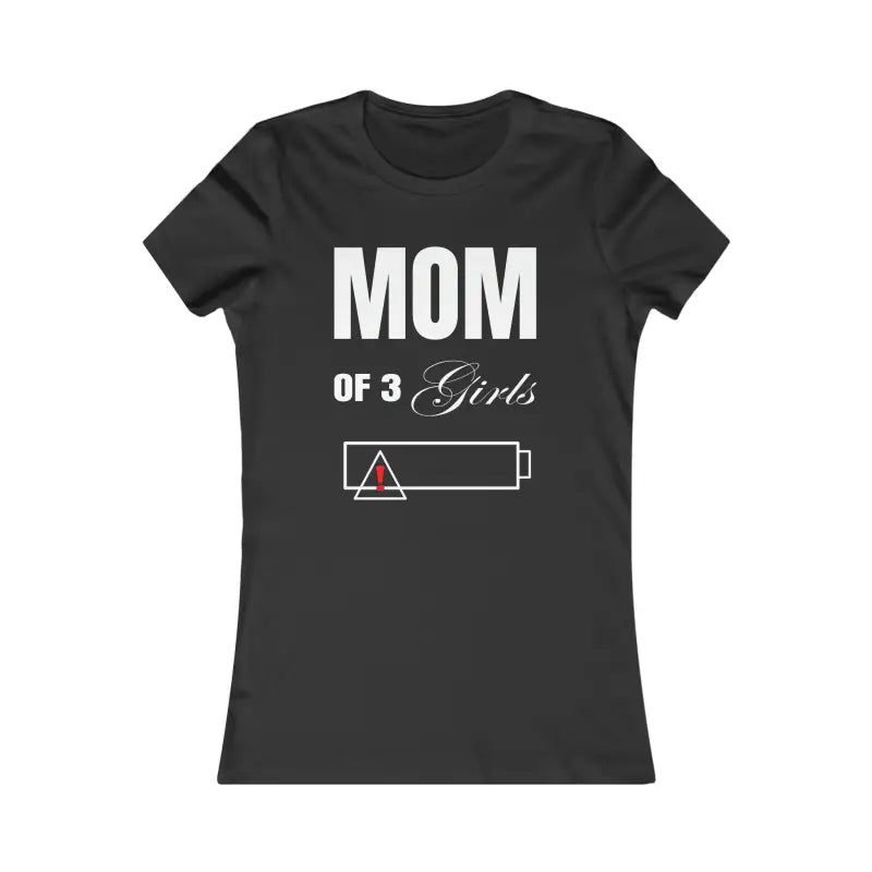 Discover Three Girls’ Favorite Featherlight Comfort Tee - s / Black T-shirt