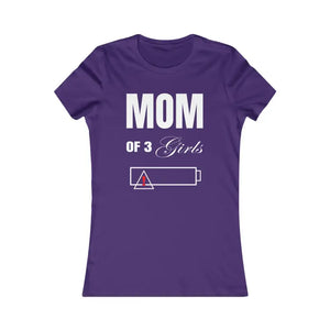 Women’s Favorite Tee - Ultra Soft Comfort Style - Three Girls - s / Team Purple - T-shirts