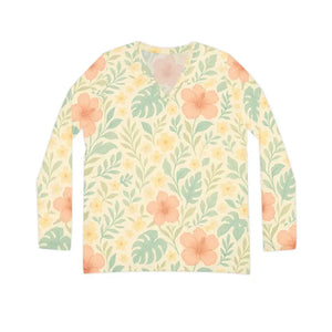 Premium Floral Long Sleeve Shirt for Vibrant Casual Wear - Dipaliz - Shirts