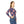 Navy Floral Long Sleeve Shirt - V-neck Jersey - Dipaliz - T-shirts - Xs