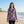 Navy Floral Long Sleeve Shirt - V-neck Jersey - Dipaliz - T-shirts - Xs
