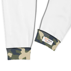 Women’s Green Camo Jogger Pants | Slim Fit Camouflage Track Joggers - s