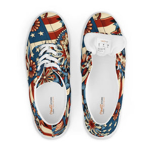 Women’s Lace-up Canvas – Boho Fashion Shoes - Dipaliz - Sneakers