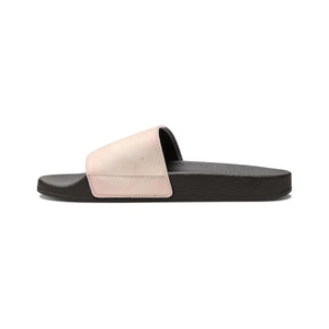 Women’s Pink Marble Removable-strap Sandals, Slide with Interchangeable Strap
